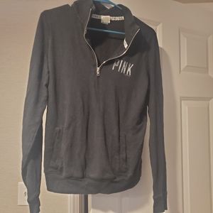 💗VS&PINK HALF ZIPPED SWEATER💗